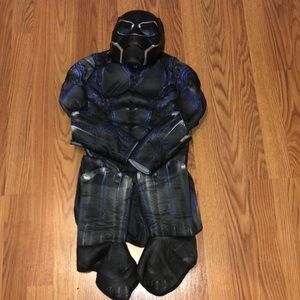 Black panther kids costume